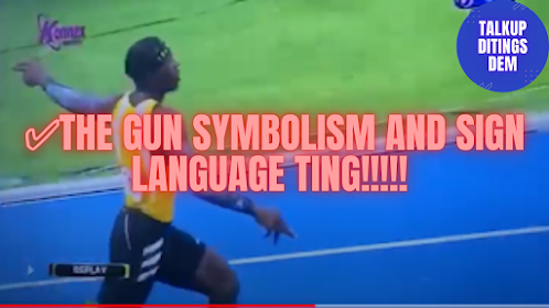 The Gun Symbolism And sign Language Ting!