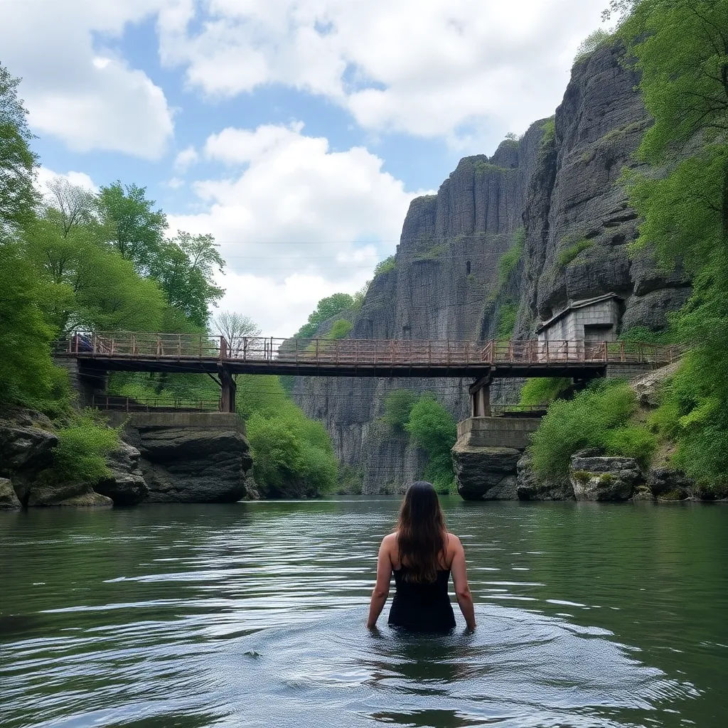  A Woman Subsequently Dies At Flat Bridge By Drowning?