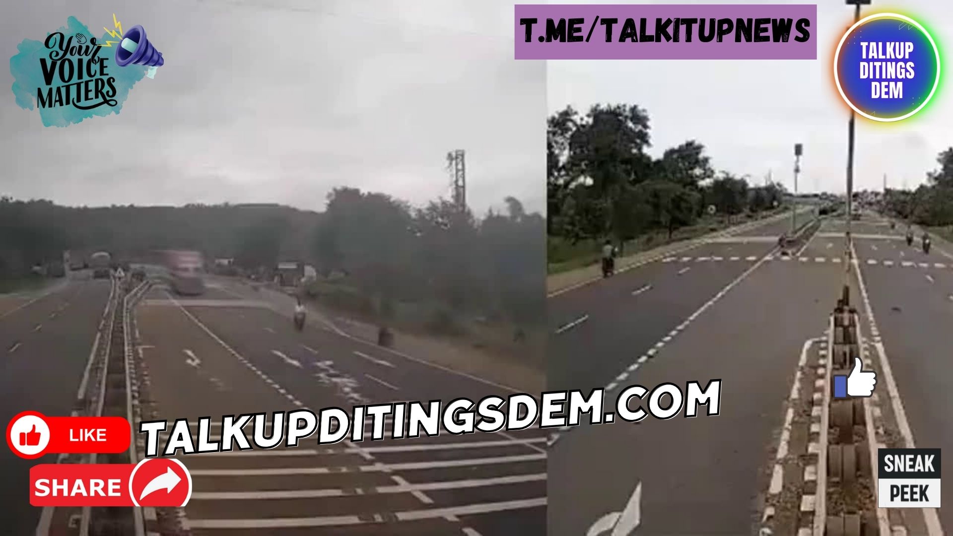 Heart-Stopping-Motorcycle-vs.-Truck-Showdown