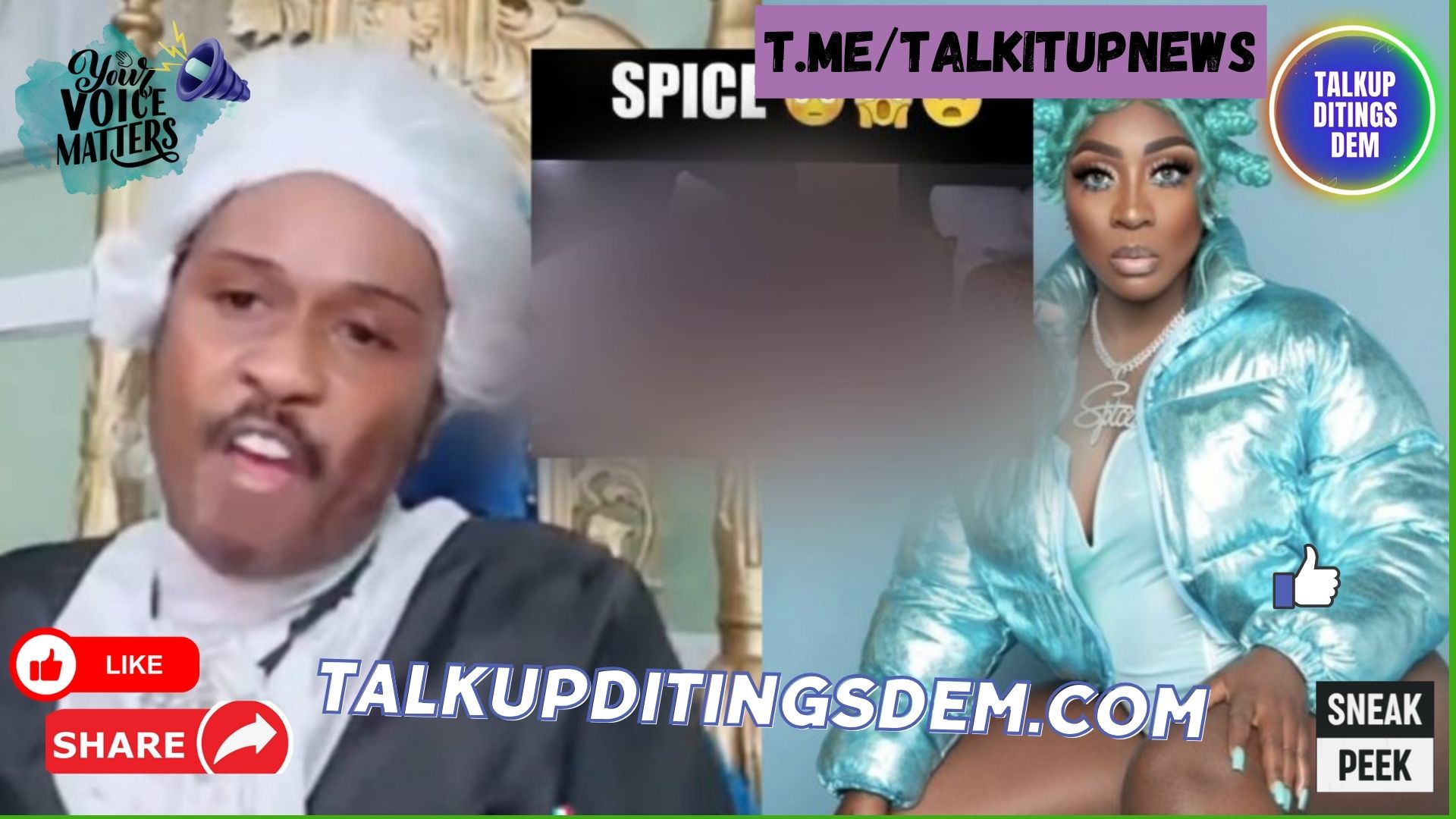 Dancehall Artist Spice and RT Boss Takes the Internet by Storm!