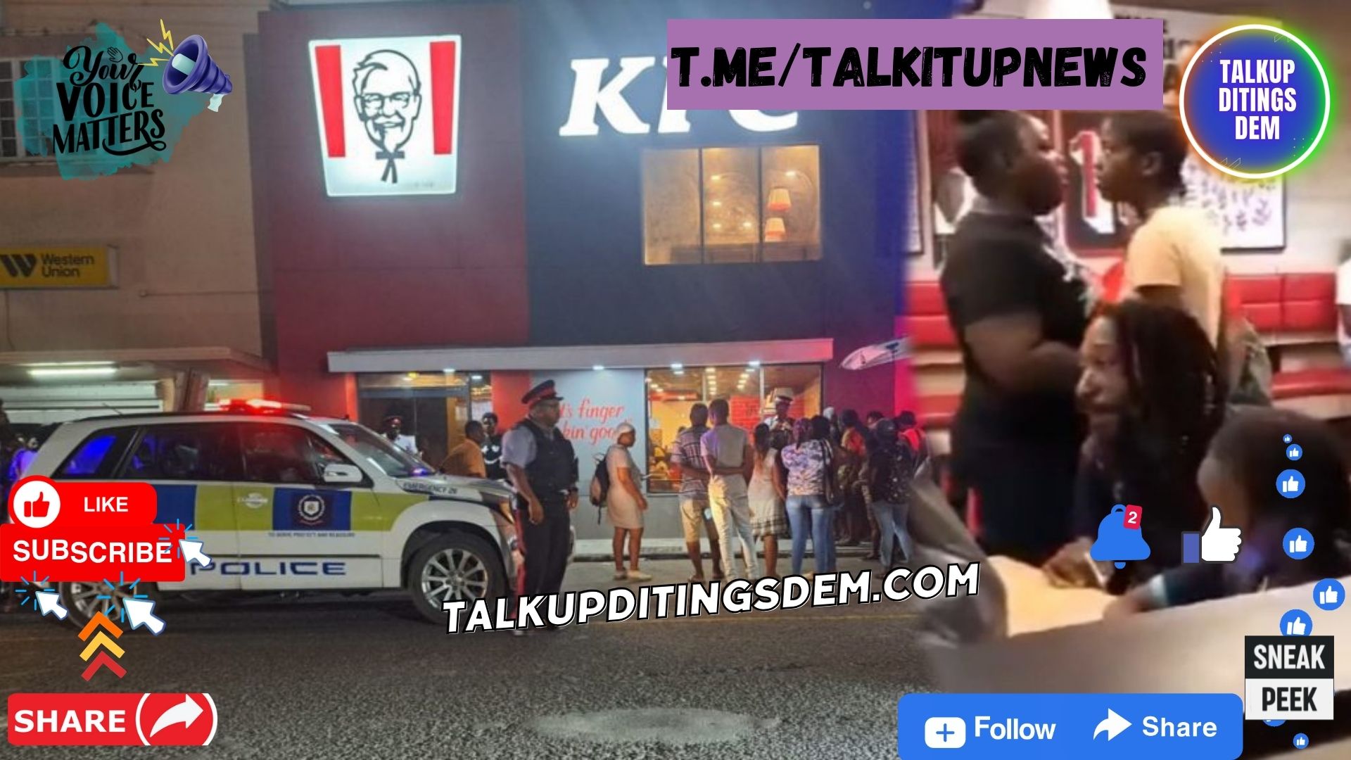 Shocking KFC Love Triangle Ends in Stabbing