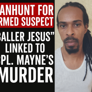 Manhunt for Armed Suspect: Linked to Cpl. Mayne's Murder