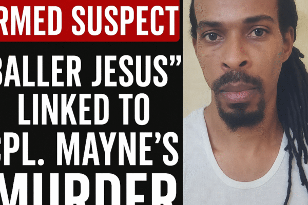 Manhunt for Armed Suspect: Linked to Cpl. Mayne's Murder