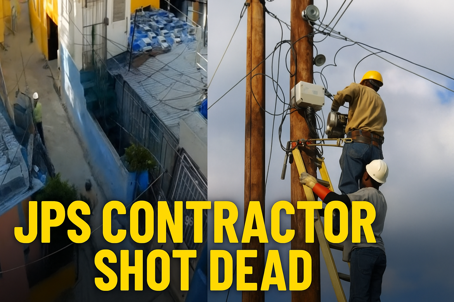 JPS Contractor Shot Dead