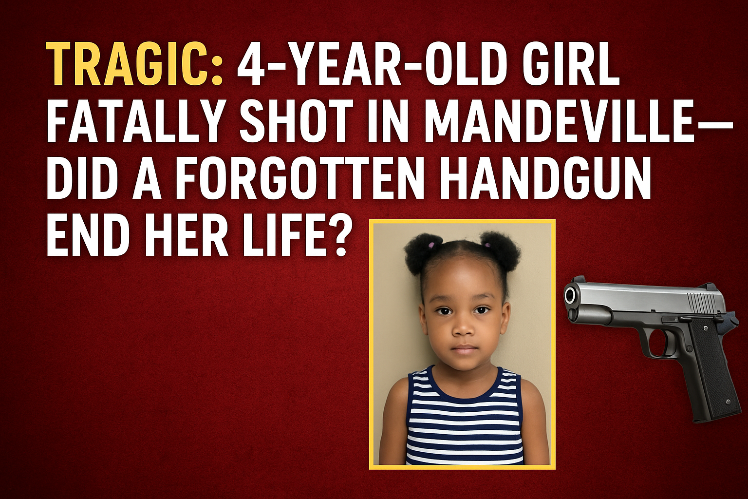 Gia Grinnel shooting in Mandeville