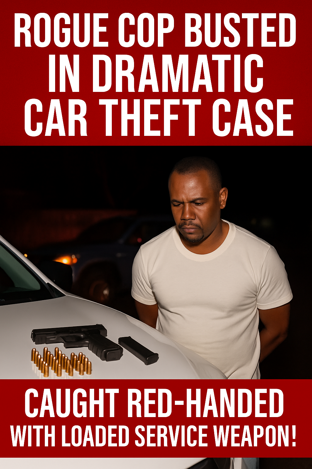 Rogue Cop Busted in Car Case