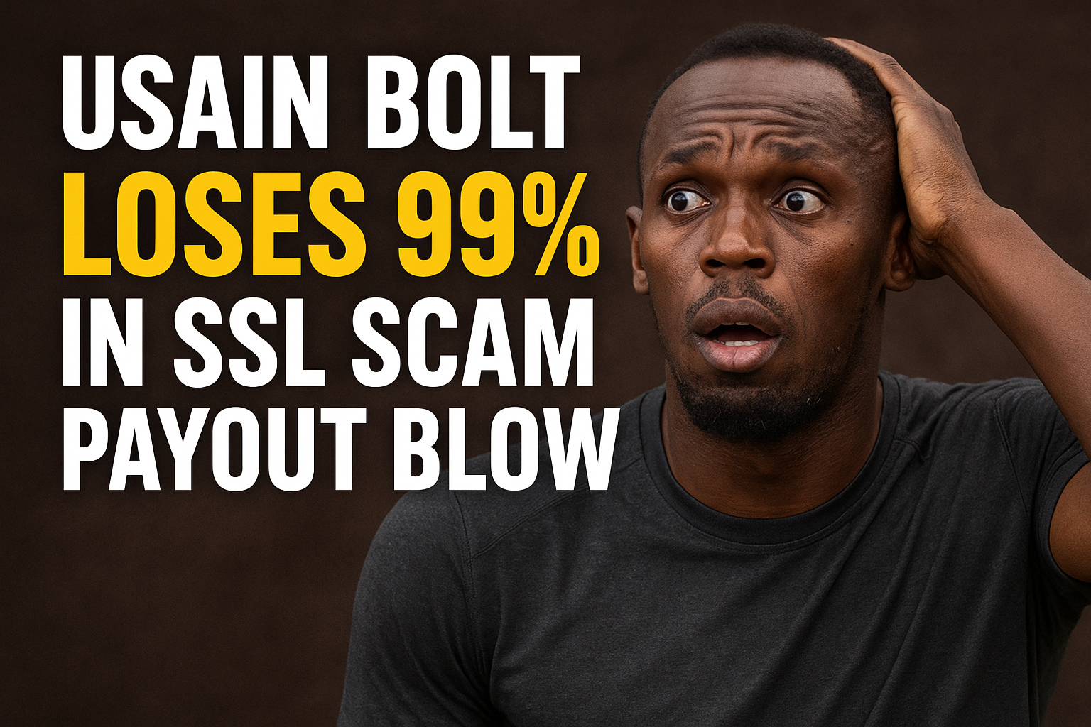 Usain Bolt Only Gets Back Pennies in SSL Scam Payout – Massive Fraud Still Haunting Jamaica